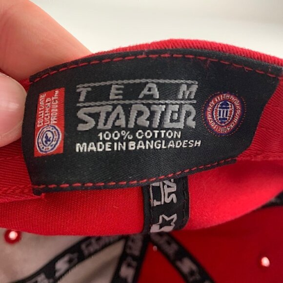 Iowa State Cyclones NCAA Red Gray Starter Relaxed Fit Adjustable Dad Hat - Picture 5 of 5